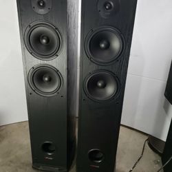 Polk Audio R50 Two-Way Floorstanding Loudspeaker - (Black) (Pair) ●●TESTED●●