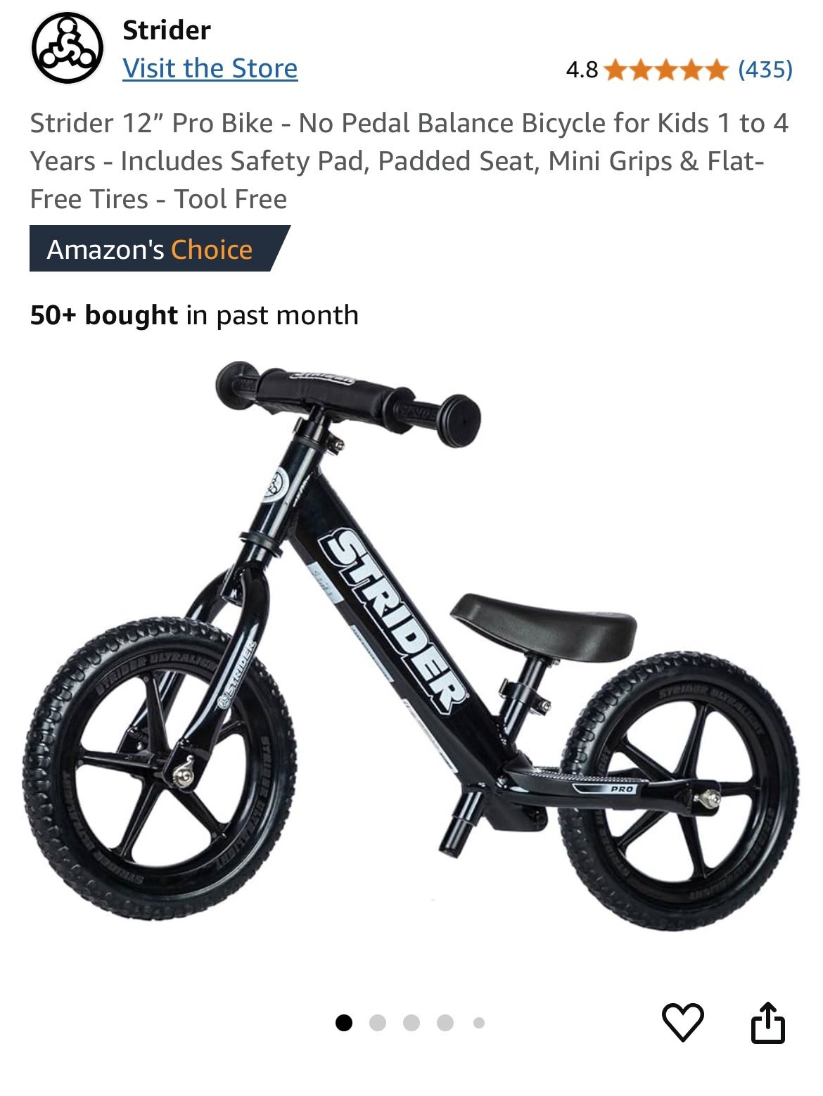 Strider Balance Bike