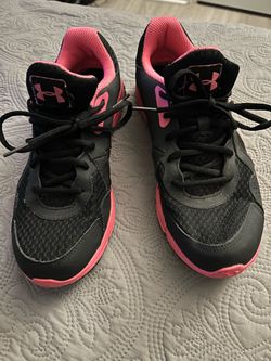 Hot Pink Under Armour shoes