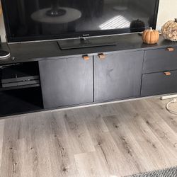 POTTERY BARN TV CONSOLE TABLE 