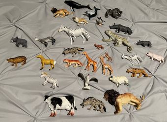 Lots Of Animals Toys Kids All Mixed 