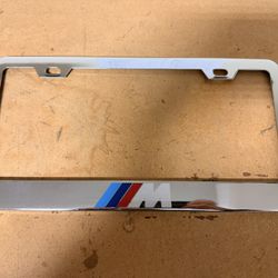 BMW Chrome M License Plate Frame 