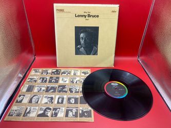 LENNY BRUCE Why Did Lenny Bruce Die? 1966 Mono LP Capitol (Vinyl NM) KAO-2630