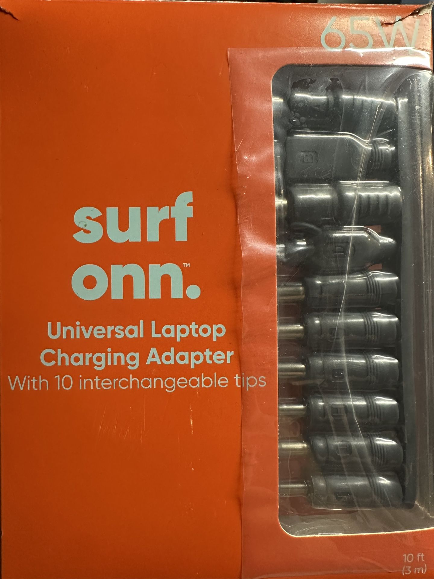 Surf Onn. Universal Laptop Charging Adapter 65W