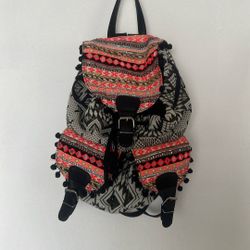 Bag pack Purse  With Mirror Sequences Gold Shining Thread And Embroidery Designs Imported From Italy 