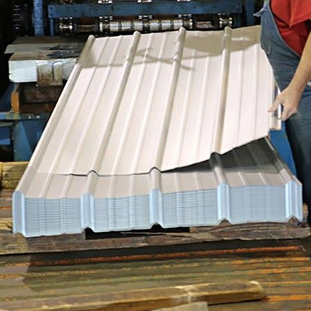Sheet metal roof panels