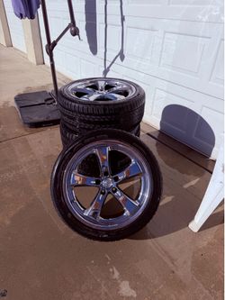 18 in chrome wheels