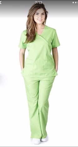 Natural Uniform 2 pc Scrub Set