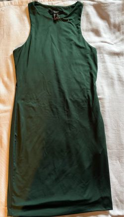 Dark green dress