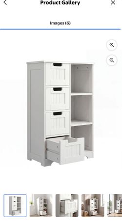 New in box 4 drawer 3 shelve storage