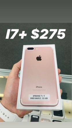 iPhone 7 Plus unlocked excellent condition! $275