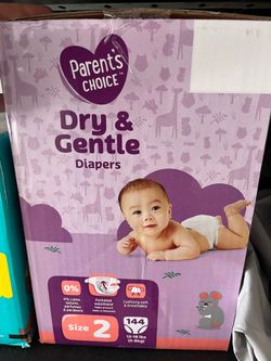 Parents choice diapers size 2 count 144