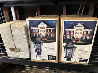Progress Lighting Cranbrook Post Lantern – Set of 3