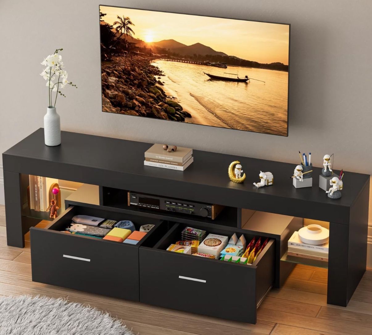 Tv Stand , Entertainment Center , Tv Console Table