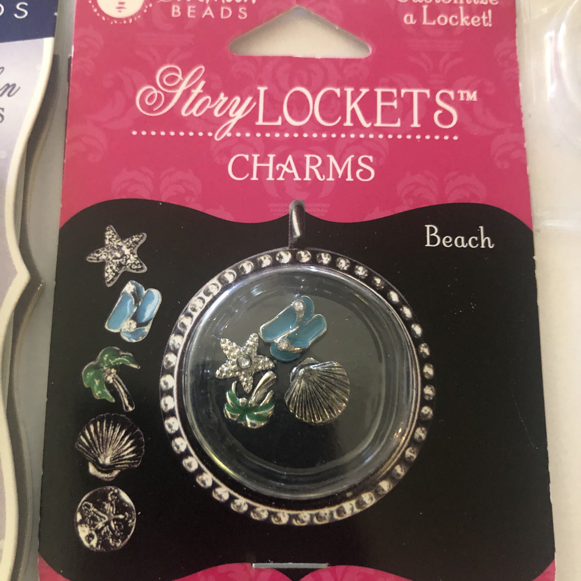 Charm Neckace Lockets and charms. Brand new