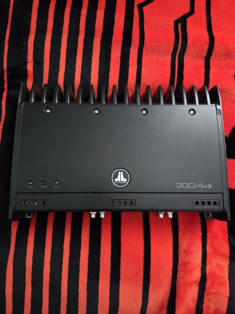 JL Audio 4 Channel Car Amp