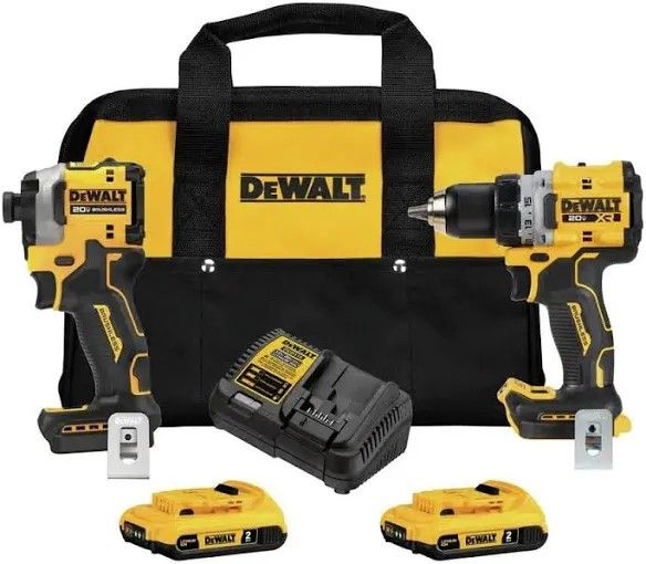 Dewalt 20V MAX XR Hammer Drill & Atomic Impact Combo