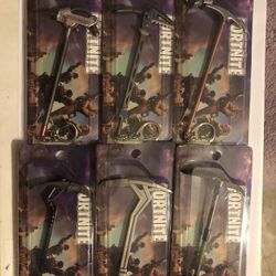 Fornite weapons keychain $6 each