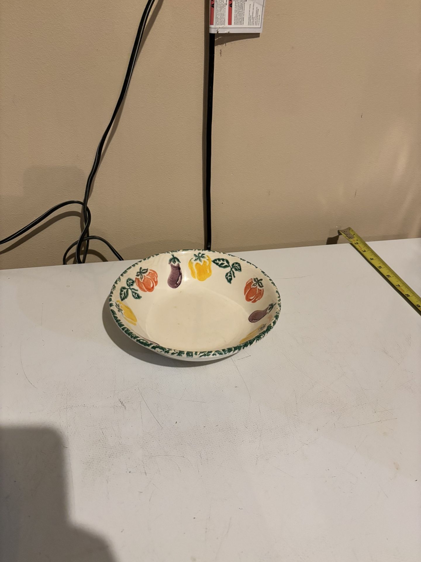 Vintage Tre Ci pasta bowl