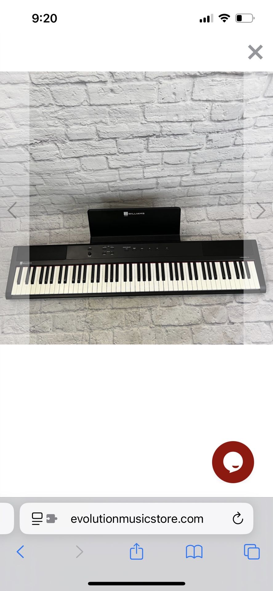 Williams Legato Keyboard