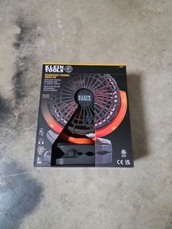 Klein Personal Jobsite Fan Rechargeable Clamp PJSFM1