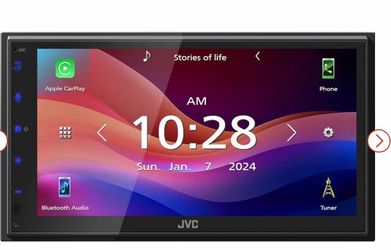 Used JVC Car Radio KW‑M690BW