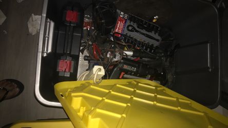 Bucket of tools