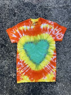Heart Tie Dye Shirt