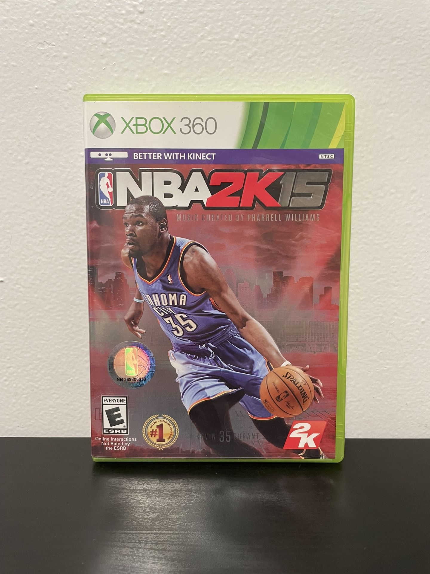 NBA 2K15 Xbox 360 CIB Video Game Basketball Kevin Durant Microsoft
