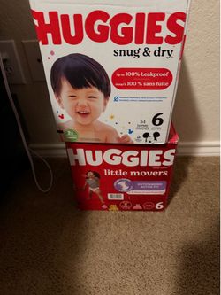 Huggies size 6