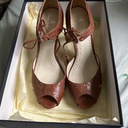 Brooks Brothers Heel Brown