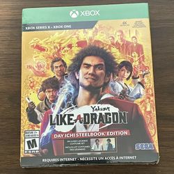 Yakuza: Like A Dragon Day Ichi Steelbook Edition For Xbox