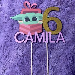 Personalized Cake Topper