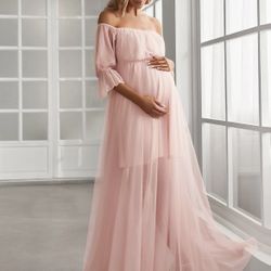 Maternity Pink Dress