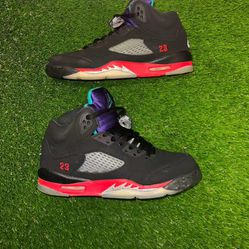 Air Jordan 5 Retro Top 3 Size 7y Gradeschool Shoes