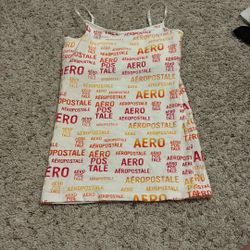 Vintage Y2K Aéropostale All-Over Logo Print Cami Tank Top