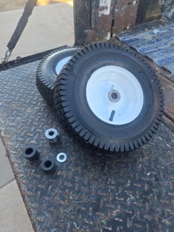 Turf mower tires