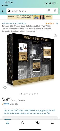 Whiskey Lovers set