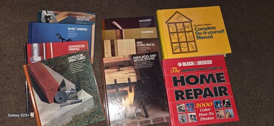 Home Repair & DIY Book Collection – 9 Books