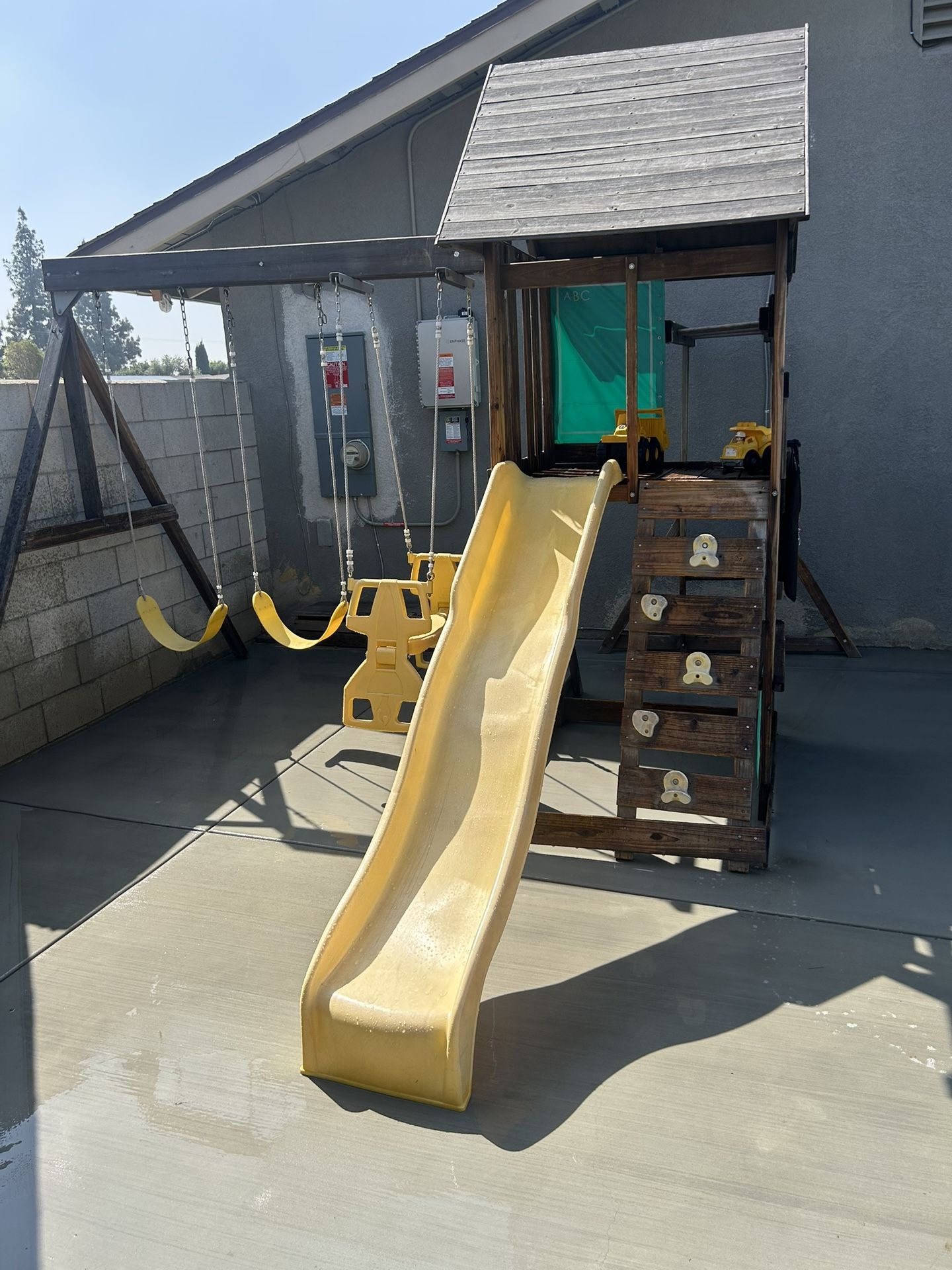 Swing Slide Playground Set
