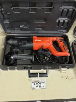 Bauer Rotary Hammer Drill with Case