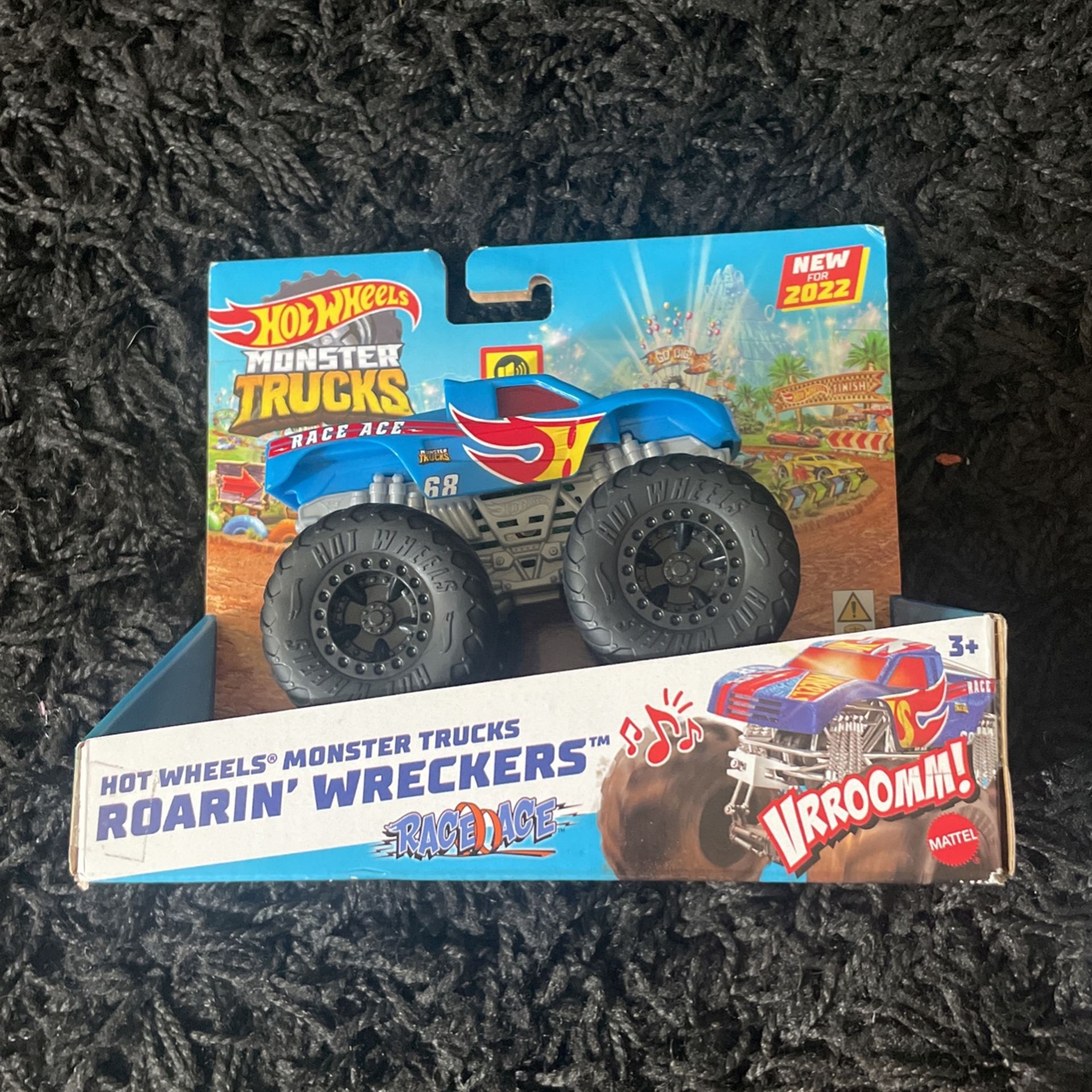 Mattel Hot Wheels® Monster Trucks Roarin Wreckers Race Ace Vehicle