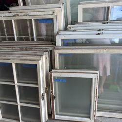 Salvaged Wood Windows 