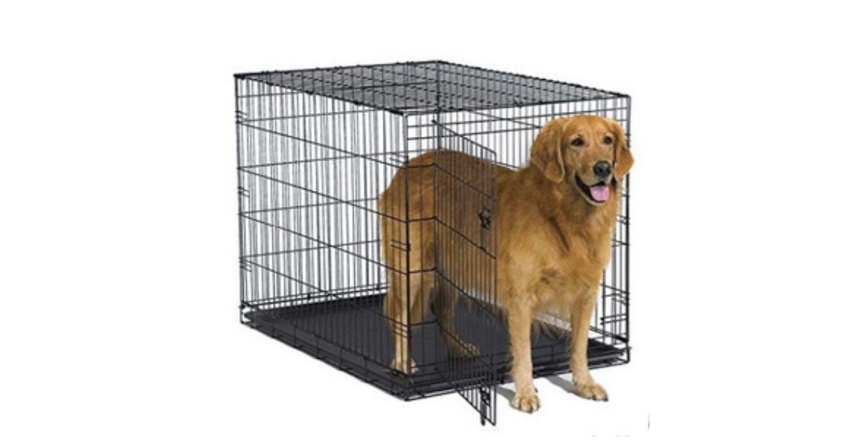 New World 48 Folding Metal Dog Crate Includes Leak Proof Plastic Tray Dog Cr... Brand: MIDWEST Homes For Pets Additional Detail: Factory Sealed"