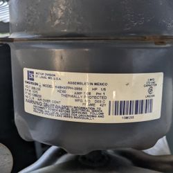 Used Fan Motor For Center Air, Needs Rebuilt 