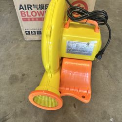 1100Watt/1.5HP High Power Air Blower for Large Inflatables, GONFLABLE Inflatable Bounce House Blower, Portable Fan Pump Leaf Blower Corded Commercial 