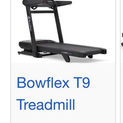 BRAND NEW IN BOX TREADMILL BOWFLEX T9 Modern And Foldable Treadmill With Incline