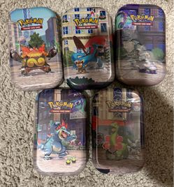 Pokemon - Lumoise City Tins