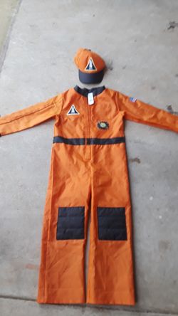 Halloween or play costume astronaut