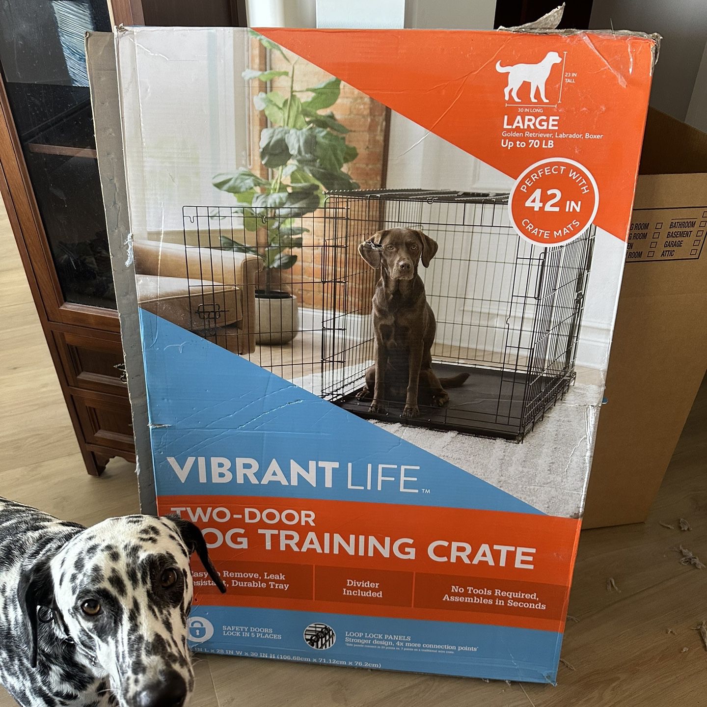 Large Dog Training Crate 
